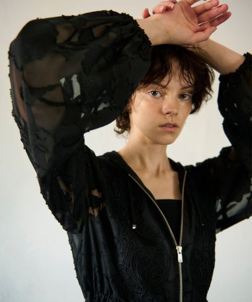 ジャガード刺繍ブルゾン  G2392865312(18216円)