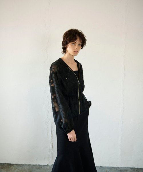 ジャガード刺繍ブルゾン  G2392865312(18216円)