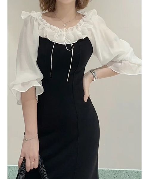 シアードッキングニットワンピース FKP1693553853(12870円)