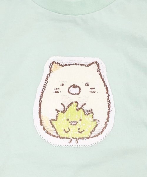 SHOO・LA・RUE(Kids) (シューラルーキッズ)/【すみっコぐらし】スパンコールTシャツ/img13