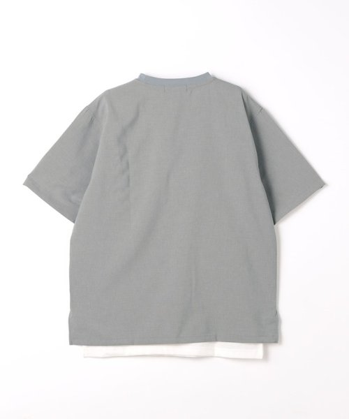 green label relaxing(グリーンレーベルリラクシング)/ドライタンクトップ レイヤード Tシャツ －吸水速乾－/img12