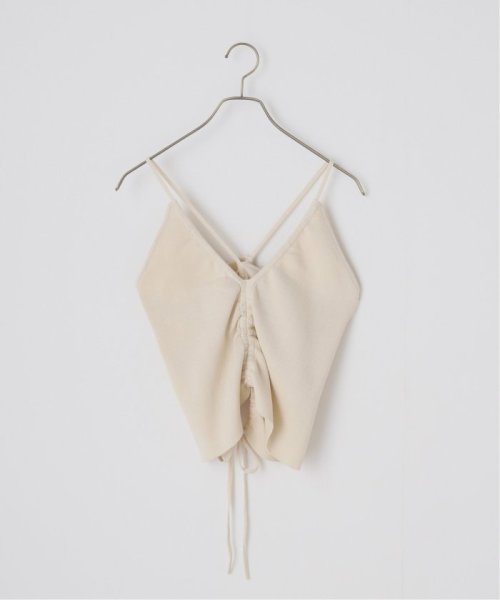 Spick & Span(スピック＆スパン)/Uhr / ウーア Drawstring camisole Knit 24SSUHR－KT387/img22