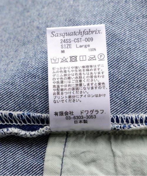 GARDEN(ガーデン)/Sasquatchfabrix./サスクワッチファブリックス/KATHARINE HAMNETT DENIM SMOCK/img19