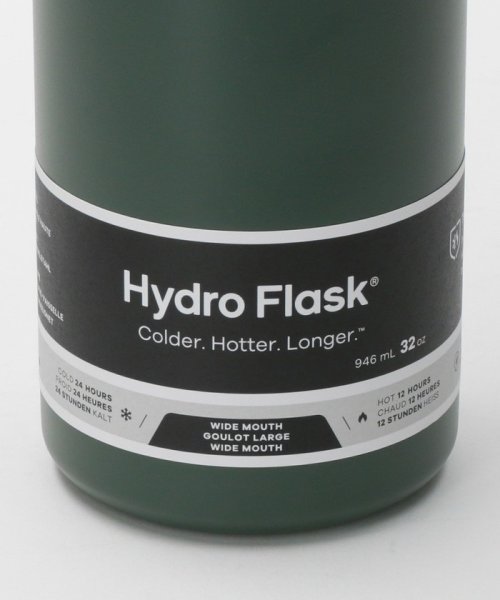 green label relaxing(グリーンレーベルリラクシング)/＜Hydro Flask＞ハイドレーション 32オンス ワイドマウス ボトル 携帯用魔法瓶/img10