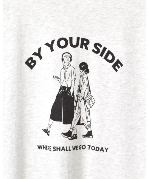 RAD CHAMP(ラッドチャンプ)/BY YOUR SIDE デザインプリントTシャツ/img30