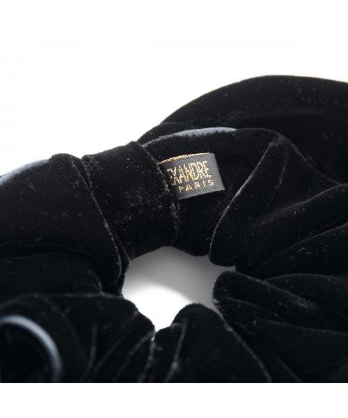 ALEXANDRE DE PARIS シュシュ TCH－25T－A22 ベロア リボン DE PARIS シュシュ ベロア