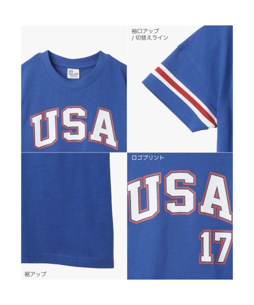 D.FIT(ディフィット)/USA半袖Tシャツ/img03