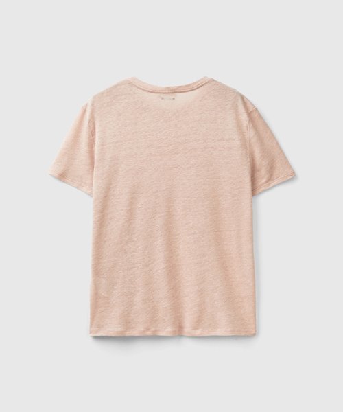 BENETTON (women)(ベネトン（レディース）)/リネン100%クルーネックTシャツ・カットソー/img11