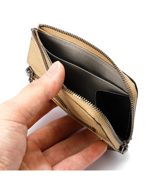 タケオキクチ キーケース スマートキー メンズ ブランド レザー 本革 ファスナー付き カード入れ TAKEO KIKUCHI 741602 TAKEO