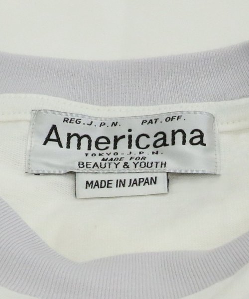 BEAUTY&YOUTH UNITED ARROWS(ビューティーアンドユース　ユナイテッドアローズ)/【別注】＜AMERICANA＞リンガーTシャツ/img30