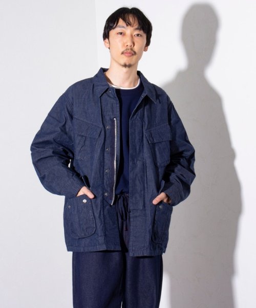 GLOSTER(GLOSTER)/【限定展開】【Barbour/バブアー】ジャングル ファティーグ デニム ミリタリー ブルゾン/img02