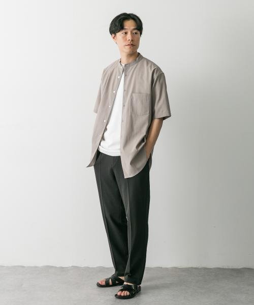『永山瑛太さん着用』『一部WEB限定』『UR TECH DRYLUXE』バンドカラーシャツ 人気・おすすめ｜安定人気・収納便利におすすめ 丁寧対応 配送追跡可 国内発送・保証制度対応