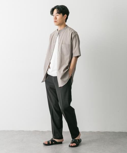 『永山瑛太さん着用』『一部WEB限定』『UR TECH DRYLUXE』バンドカラーシャツ 人気・おすすめ｜安定人気・収納便利におすすめ 丁寧対応 配送追跡可 国内発送・保証制度対応