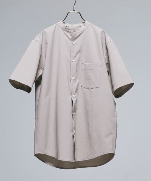 『永山瑛太さん着用』『一部WEB限定』『UR TECH DRYLUXE』バンドカラーシャツ 人気・おすすめ｜安定人気・収納便利におすすめ 丁寧対応 配送追跡可 国内発送・保証制度対応