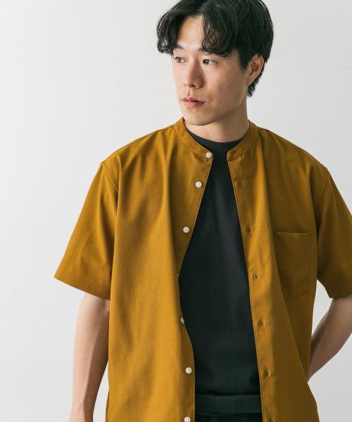 『永山瑛太さん着用』『一部WEB限定』『UR TECH DRYLUXE』バンドカラーシャツ 人気・おすすめ｜安定人気・収納便利におすすめ 丁寧対応 配送追跡可 国内発送・保証制度対応