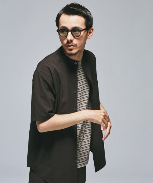 『永山瑛太さん着用』『一部WEB限定』『UR TECH DRYLUXE』バンドカラーシャツ 人気・おすすめ｜安定人気・収納便利におすすめ 丁寧対応 配送追跡可 国内発送・保証制度対応