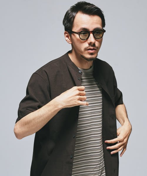 『永山瑛太さん着用』『一部WEB限定』『UR TECH DRYLUXE』バンドカラーシャツ 人気・おすすめ｜安定人気・収納便利におすすめ 丁寧対応 配送追跡可 国内発送・保証制度対応