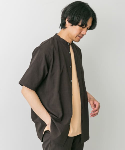『永山瑛太さん着用』『一部WEB限定』『UR TECH DRYLUXE』バンドカラーシャツ 人気・おすすめ｜安定人気・収納便利におすすめ 丁寧対応 配送追跡可 国内発送・保証制度対応