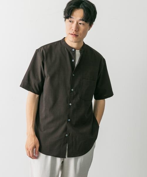 『永山瑛太さん着用』『一部WEB限定』『UR TECH DRYLUXE』バンドカラーシャツ 人気・おすすめ｜安定人気・収納便利におすすめ 丁寧対応 配送追跡可 国内発送・保証制度対応