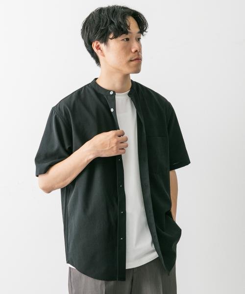 『永山瑛太さん着用』『一部WEB限定』『UR TECH DRYLUXE』バンドカラーシャツ 人気・おすすめ｜安定人気・収納便利におすすめ 丁寧対応 配送追跡可 国内発送・保証制度対応