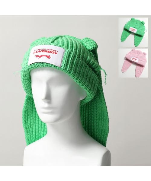 CHARLES JEFFREY LOVERBOY ニット帽 CHUNKY RABBIT BEANIE - セール 高島屋