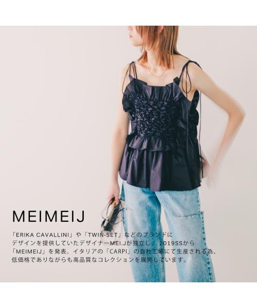 MEIMEIJ(メイメイジェイ)/MEIMEIJ ブラウス BLUSA M4EA36 半袖 コットン/img10