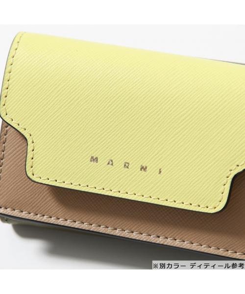MARNI(マルニ)/MARNI 三つ折り財布 PFMOW02U23 LV520 サフィアーノレザー/img05