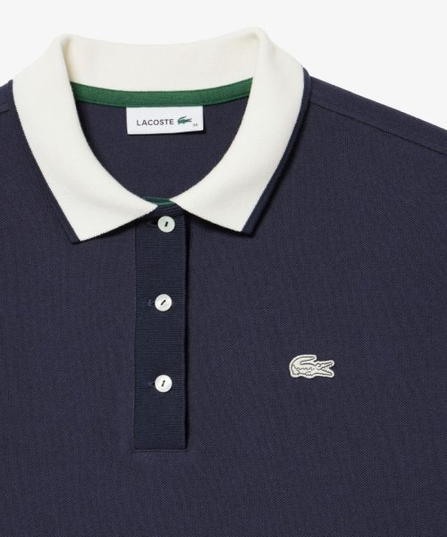 LACOSTE(ラコステ)/リラックスシルエットクレリックポロドレス/img07