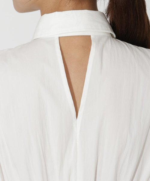 ドロストスリーブラッフルワンピース 