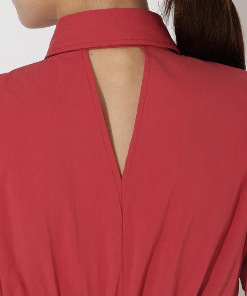 ドロストスリーブラッフルワンピース 