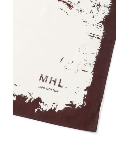 MHL.(エムエイチエル)/6月上旬－下旬 ROUGH PAINTED SCARF/img02