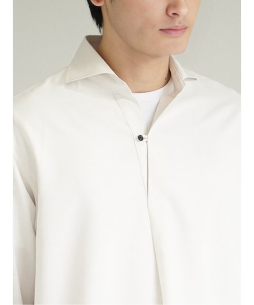 TAKA-Q(タカキュー)/TechLinen 7分袖カプリシャツ メンズ シャツ カジュアル トップス インナー 半袖 ギフト プレゼント ライトアウター カーディガン アウター/img09