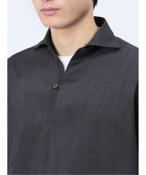 TAKA-Q(タカキュー)/TechLinen 7分袖カプリシャツ メンズ シャツ カジュアル トップス インナー 半袖 ギフト プレゼント ライトアウター カーディガン アウター/img19