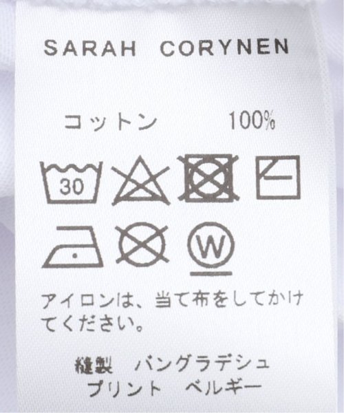EDIFICE(エディフィス)/SARAH CORYNEN (サラ コリネン) 1234 T－Shirt/img12