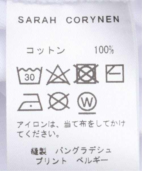 EDIFICE(エディフィス)/SARAH CORYNEN (サラ コリネン) 1234 T－Shirt/img15