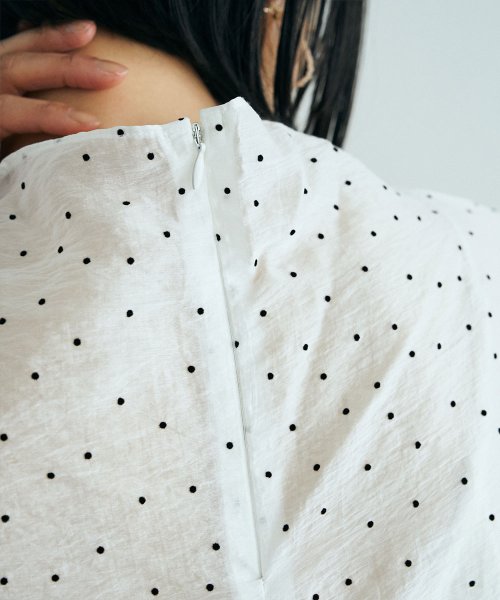 marjour(マージュール)/DOT SHEER BLOUSE/img15