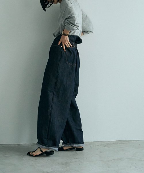 marjour(マージュール)/TUCK DENIM/img01