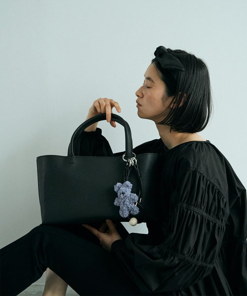 marjour(マージュール)/LANDSCAPE FAKE LEATHER  TOTE BAG/img04