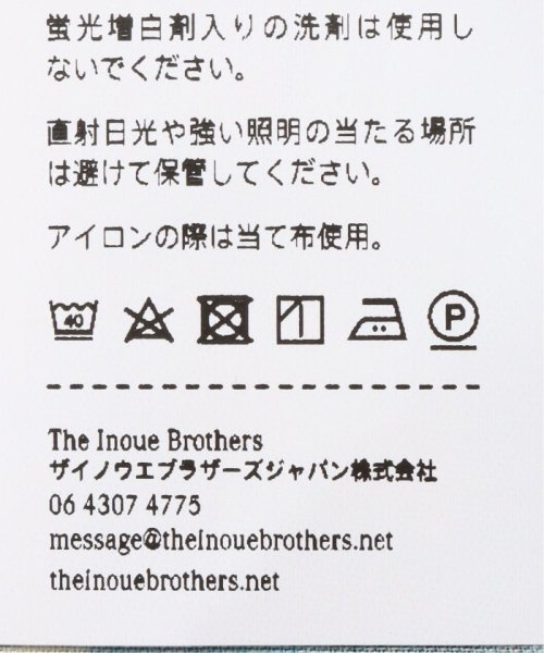 THE INOUE BROTHERS / ザ イノウエブラザーズ JULIEN COLOMBIER LET TIBSS24－PS006 THE INOUE BROTHERS イノウエブラザーズ