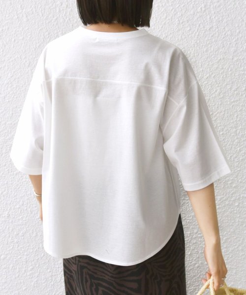 SHIPS WOMEN(シップス　ウィメン)/《予約》フットボール TEE ◆/img13