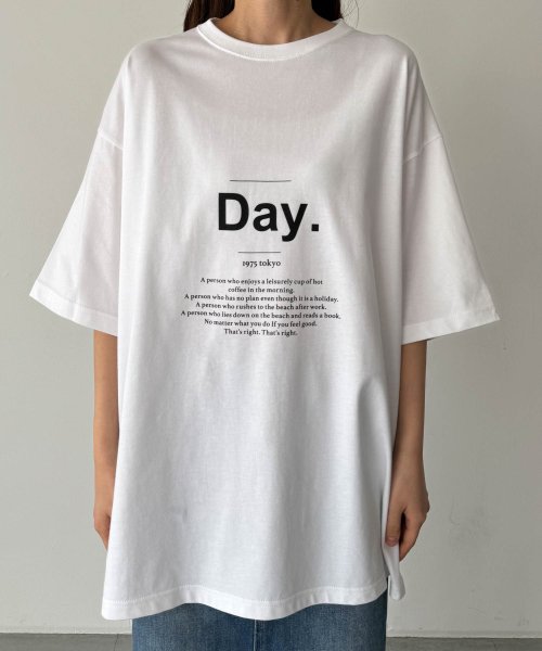 CANAL JEAN(キャナルジーン)/1975 TOKYO(1975 トーキョー) "Day."半袖Tシャツ/img19