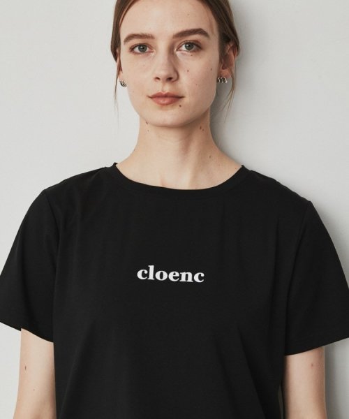 cloenc(ｃｌｏｅｎｃ)/ロゴ入りストレッチTシャツ/img04
