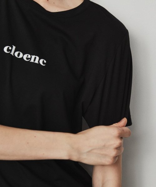 cloenc(ｃｌｏｅｎｃ)/ロゴ入りストレッチTシャツ/img06