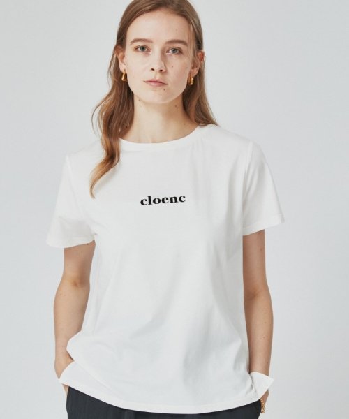 cloenc(ｃｌｏｅｎｃ)/ロゴ入りストレッチTシャツ/img08