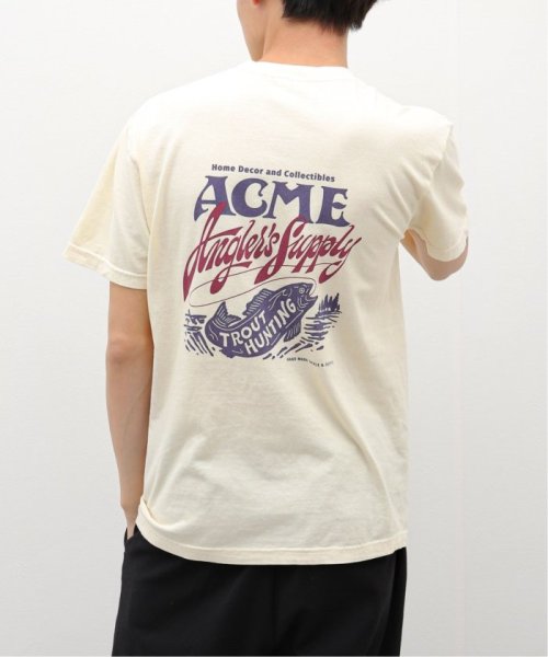 ACME Furniture(アクメファニチャー)/【NUTS ART WORKS×ACME別注】ANGLER SUPPLY T SHIRT　Tシャツ/img02