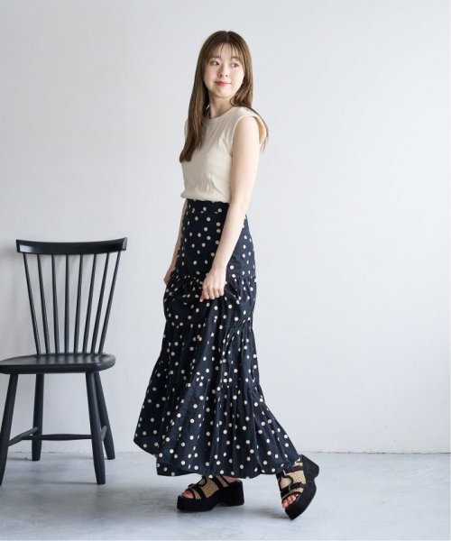 KARIN TAKUBO×LE TALON7.5cmWベルトミュールサンダル 