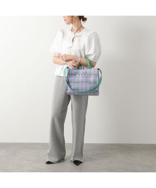 MARNI かごバッグ East－West SMALL TOTE SHMP0077U5 P6744 SMALL TOTE MARNI かごバッグ SHMP0077U5 West