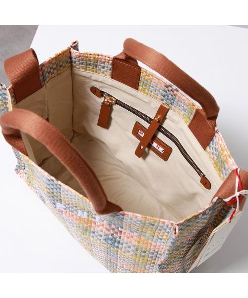 MARNI かごバッグ East－West SMALL TOTE SHMP0077U5 P6744 SMALL TOTE MARNI かごバッグ SHMP0077U5 West