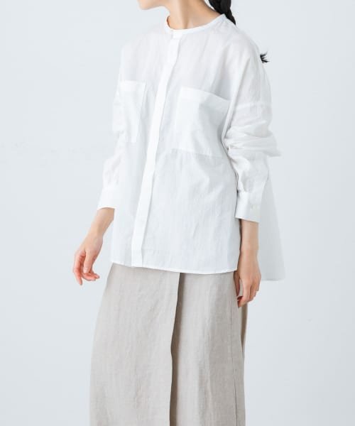 KAGURE(かぐれ)/ダブルポケットワイドシャツ/img07
