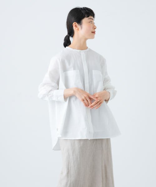 KAGURE(かぐれ)/ダブルポケットワイドシャツ/img09